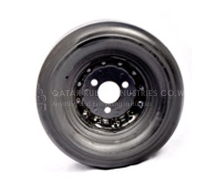 Rubber Solid Tyre with Rim